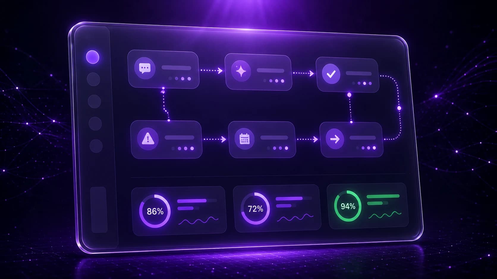 AI Customer Care dashboard